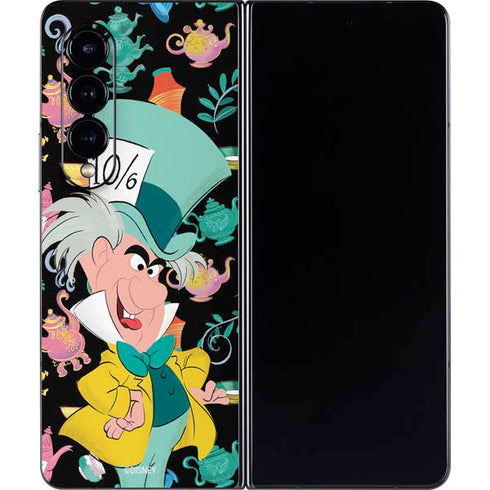 Disney Alice in Wonderland (animated) The Mad Hatter Galaxy Z Fold4 5G Skin